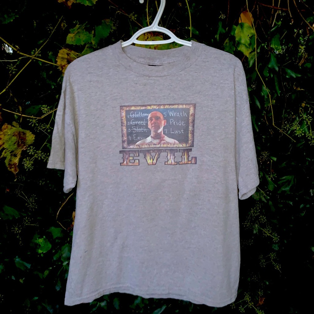 Serial Killer Brand 7 Deadly Sins T-Shirt EVIL